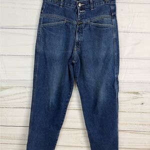 Marithe Francois Girbaud Indigo Relaxed Jeans